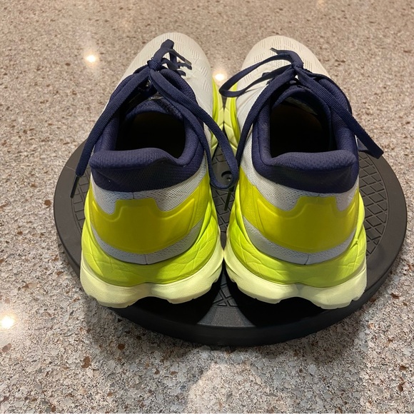 Hoka One One Mach 4 Lime Blue/gray Black F27220K Men’s Size 12D - Picture 4 of 7